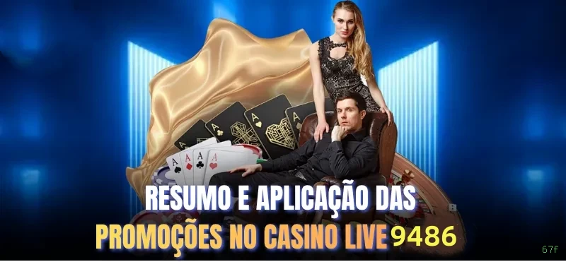 Imagem promocional do cassino online da 67f mostrando jogos ao vivo